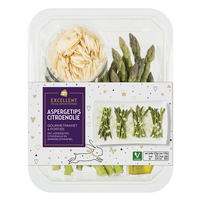 Huismerk Gourmetpakket aspergetips citroentips