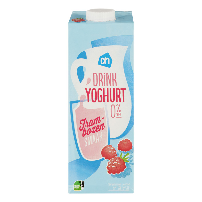 Huismerk Yoghurtdrink framboos