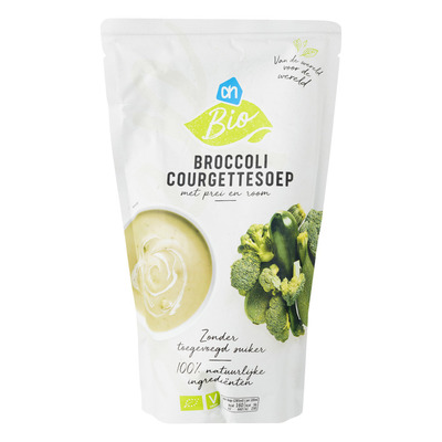 Huismerk Biologisch Broccoli courgettesoep