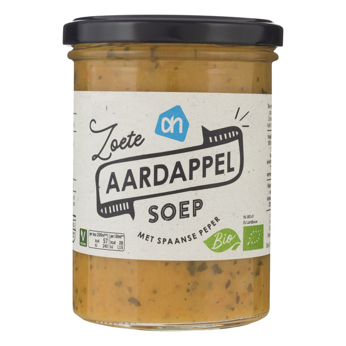 Huismerk Biologisch Zoete-aardappelsoep