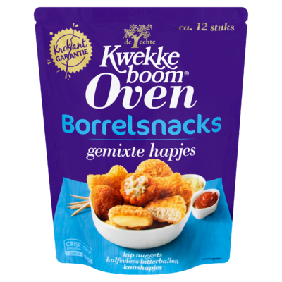 Kwekkeboom Oven & Airfryer Gemixte Hapjes 260 g