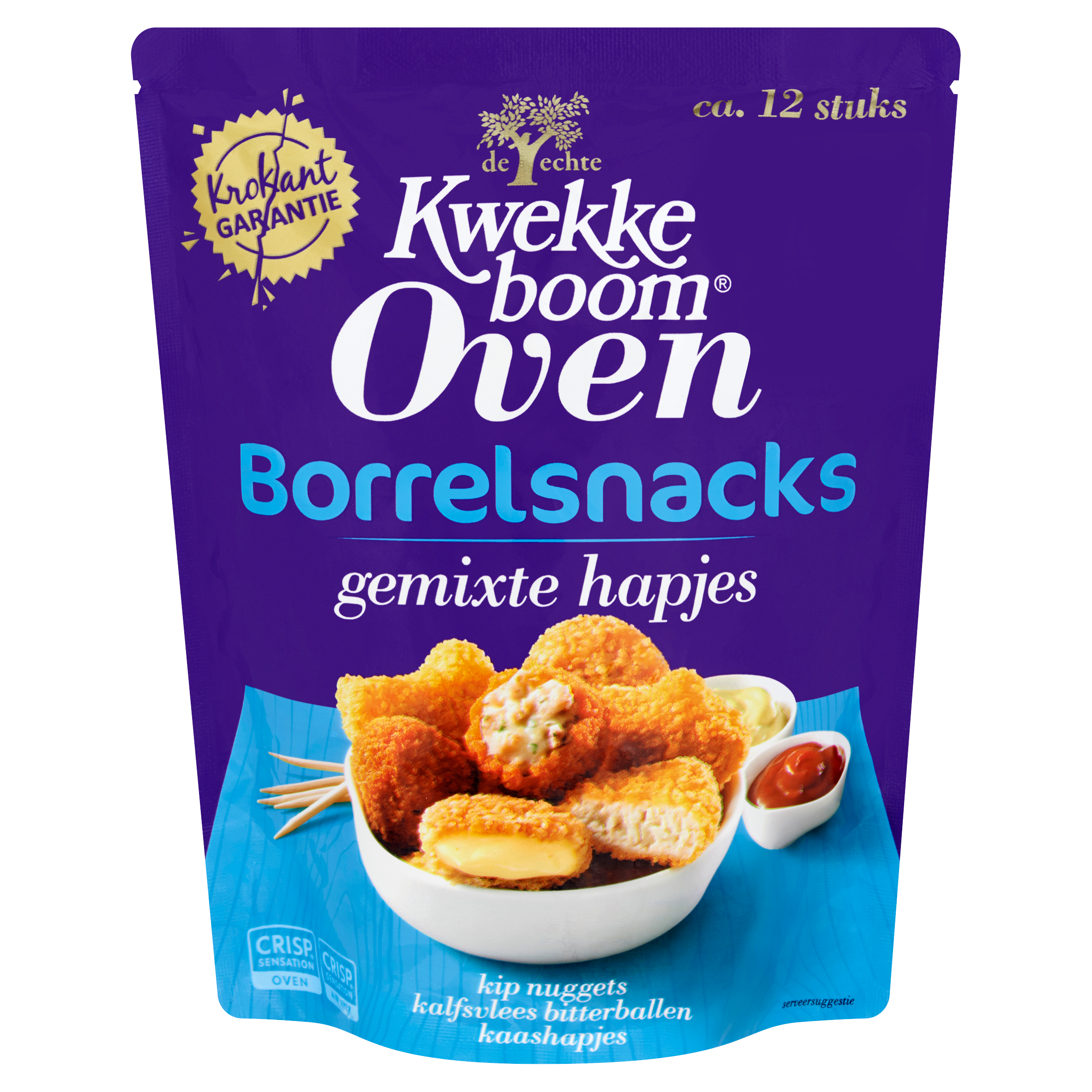 Kwekkeboom Oven & Airfryer Gemixte Hapjes 260 g