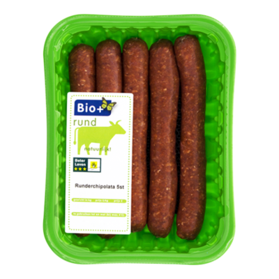 Bio+ Runderchipolata 5 stuks