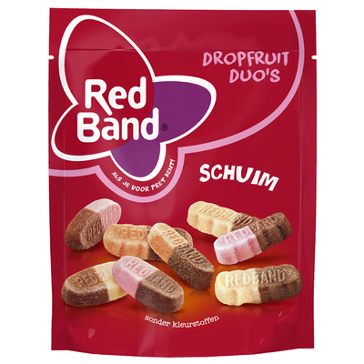 Red Band Dropfruit duo's schuim