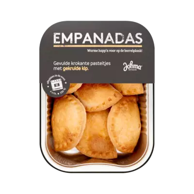 Johma Empanadas Gevulde Krokante Pasteitjes met Gekruide Kip