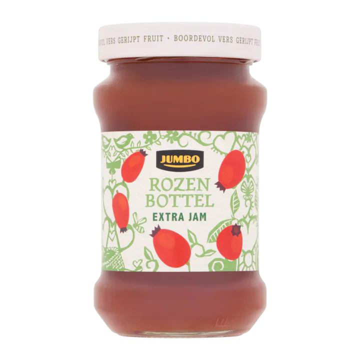 Huismerk Rozenbottel Extra Jam