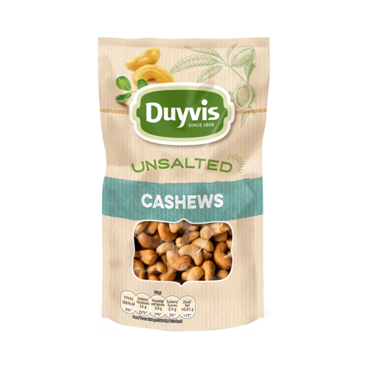 Duyvis Unsalted Noten Cashews