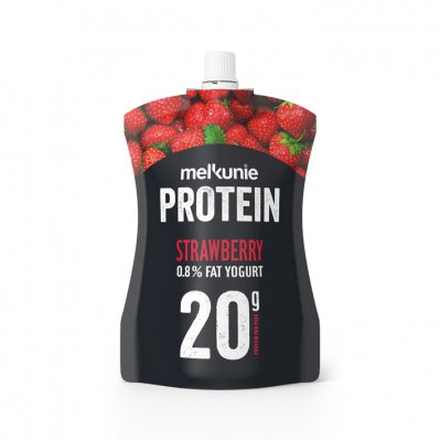 Melkunie Protein yoghurt aardbei
