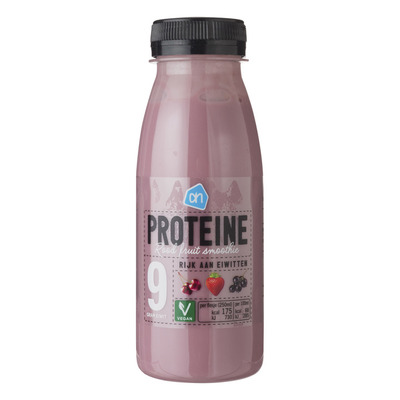 Huismerk Smoothie proteine rood fruit
