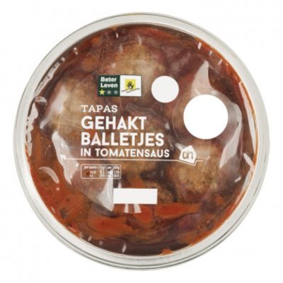 Huismerk Gehaktballetjes in tomatensaus