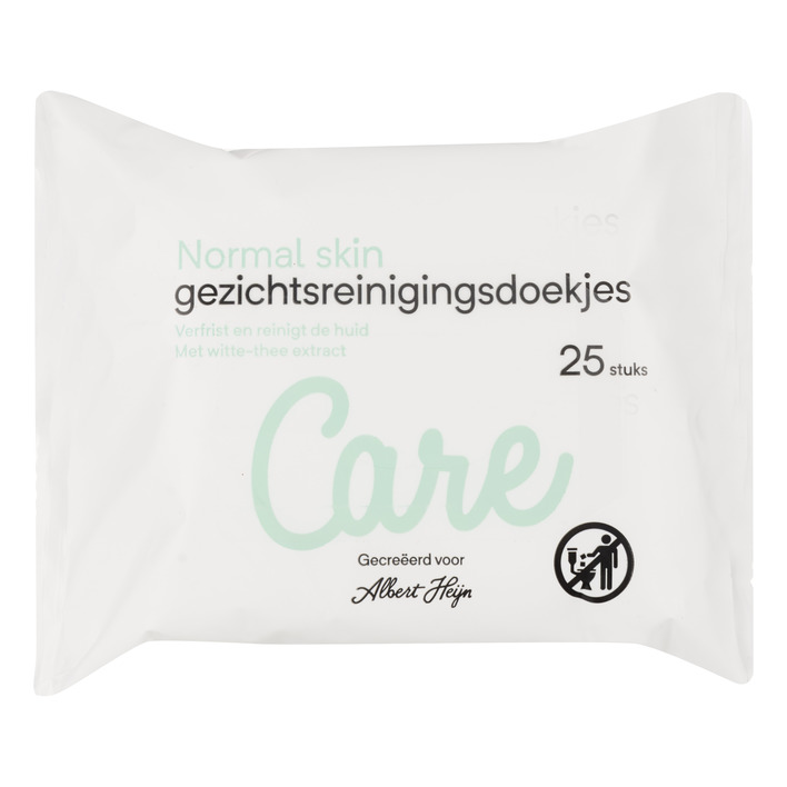Care Normal skin gezichts reinigingsdoekjes