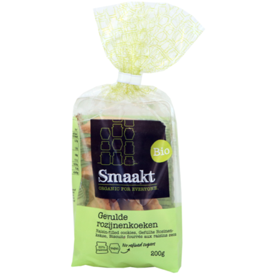 Smaakt Gevulde rozijnenkoeken