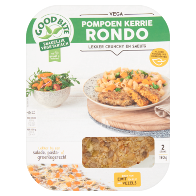 GoodBite Pompoen Kerrie Rondo 2 Stuks