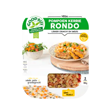 GoodBite Vega Pompoen Kerrie Rondo 2 Stuks
