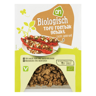 Huismerk Biologisch Tofu roerbakgehakt fijn gekruid