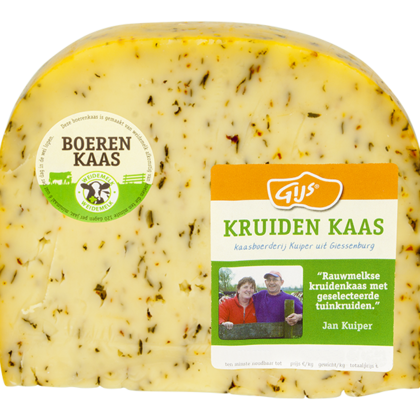 GIJS Boeren kruidenkaas 48+ stuk