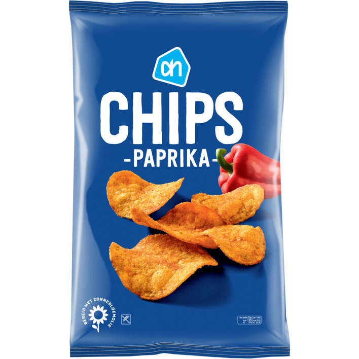 Huismerk Chips paprika