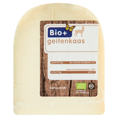 Bio+ Geitenkaas jong 50+ stuk