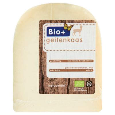 Bio+ Geitenkaas jong 50+ stuk