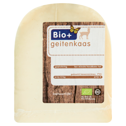 Bio+ Geitenkaas jong 50+ stuk