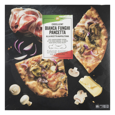 Huismerk Bianca funghi pancetta