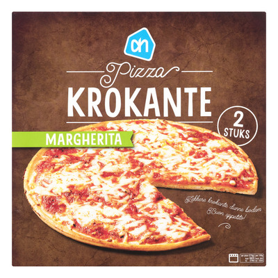 Huismerk Krokante pizza Margherita