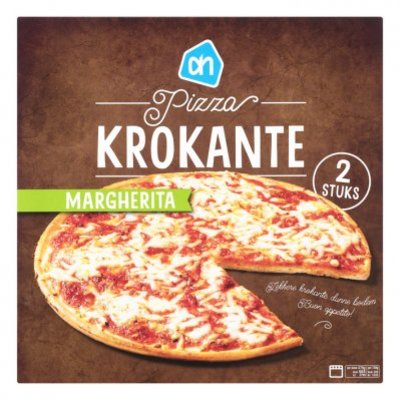 Huismerk Krokante pizza Margherita