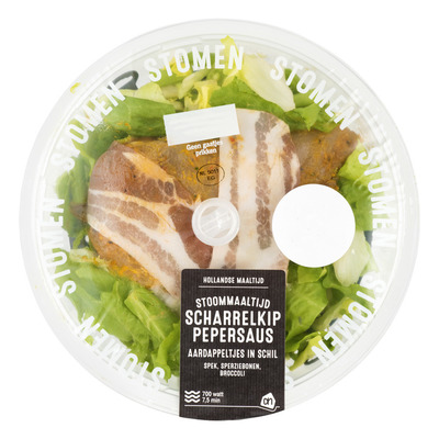 Huismerk Stoommaaltijd kipfilet pepersaus