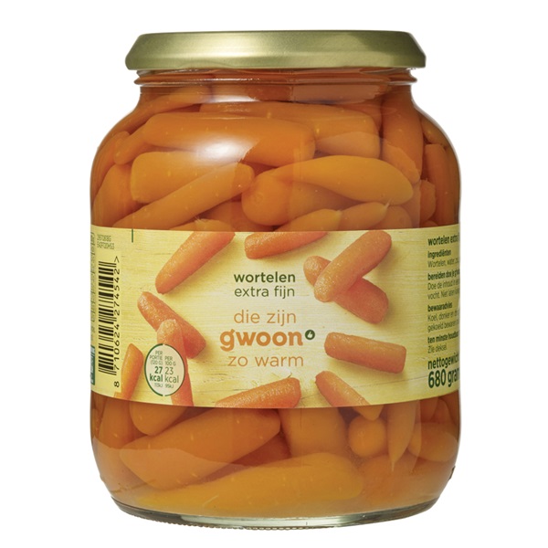 Huismerk wortelen extra fijn