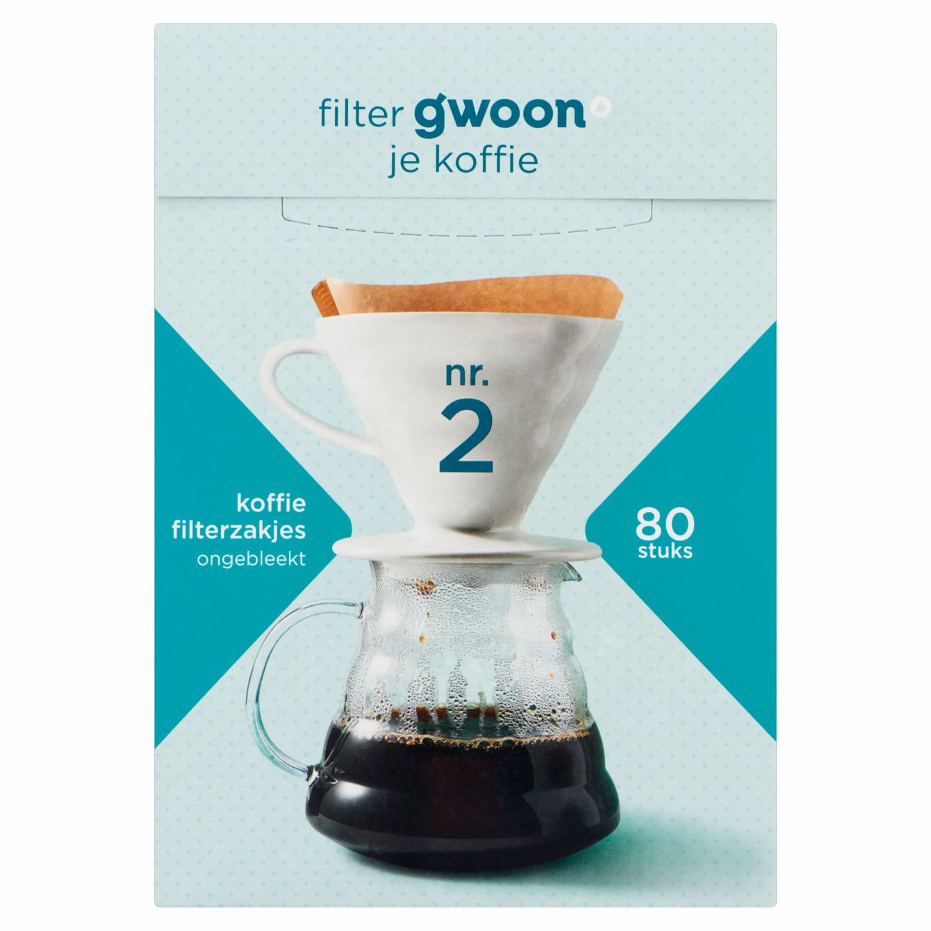 G'woon Filterzakjes Nr. 2