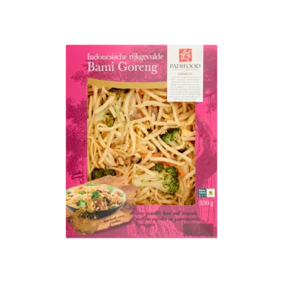 Padifood Indonesische Rijkgevulde Bami Goreng