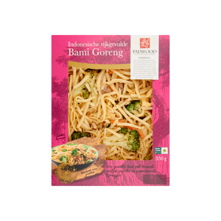 Padifood Indonesische Rijkgevulde Bami Goreng