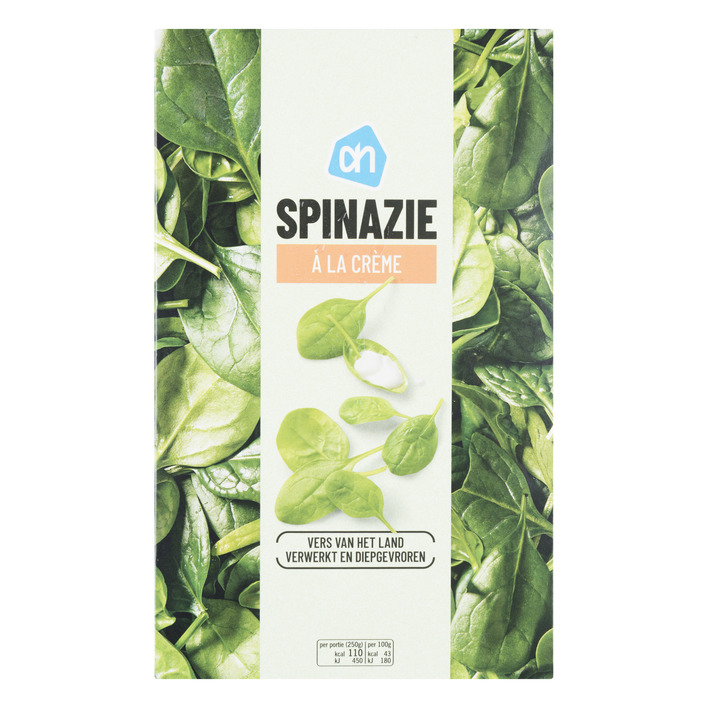 Huismerk Spinazie à la crème