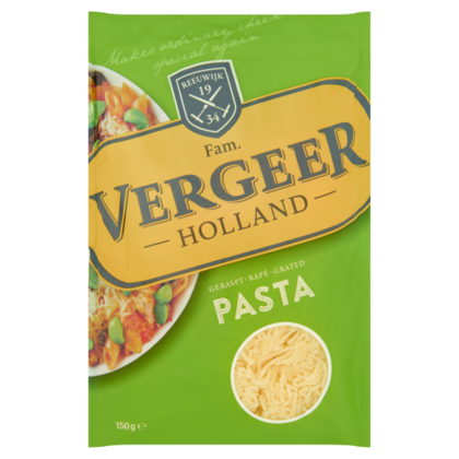 Vergeer Geraspte kaas pasta