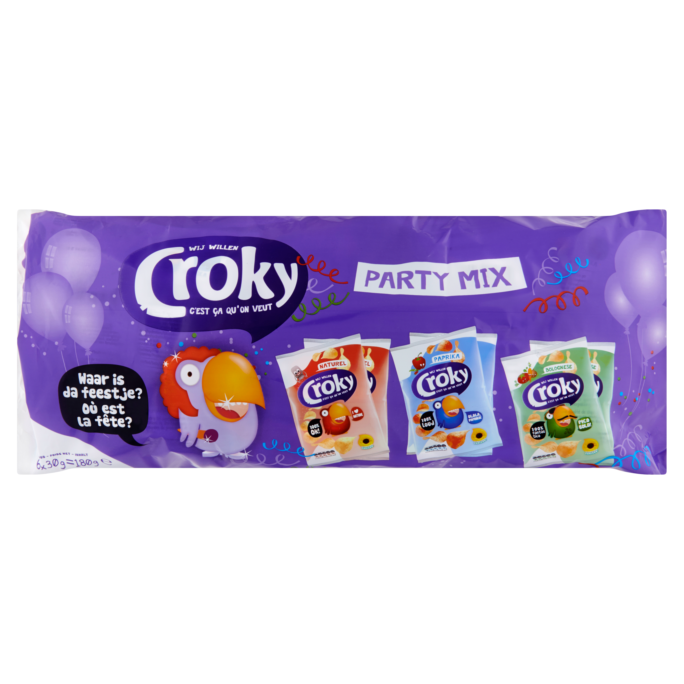 Croky Party Mix 6 x 30 g