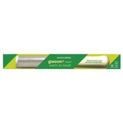 G'woon Vershoudfolie 3in1 15 Meter