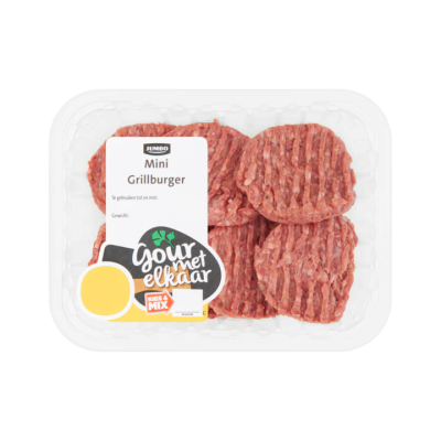 Huismerk Mini Grillburger