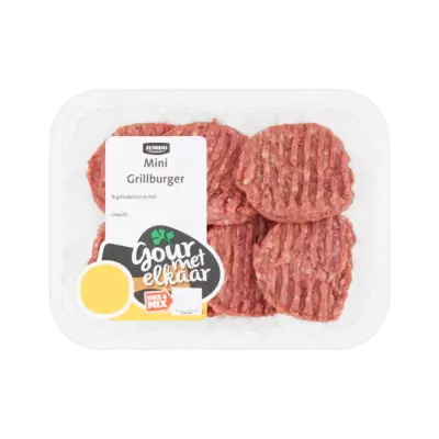 Huismerk Mini Grillburger