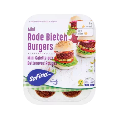 SoFine Mini Rode Bieten Burgers
