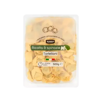 Huismerk Ricotta & Spinazie Tortelloni