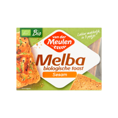 Van der Meulen Melba Biologische Toast Sesam