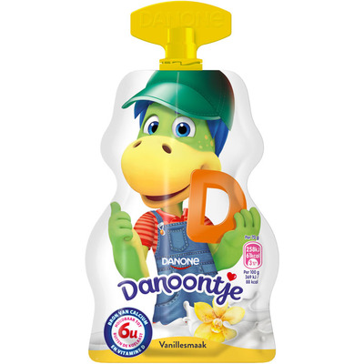Danone Danoontje tussendoortje vanille