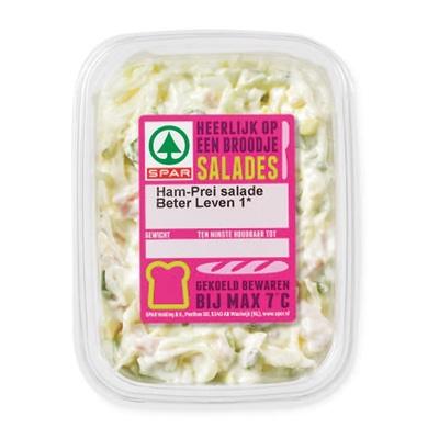 Huismerk salade ham prei