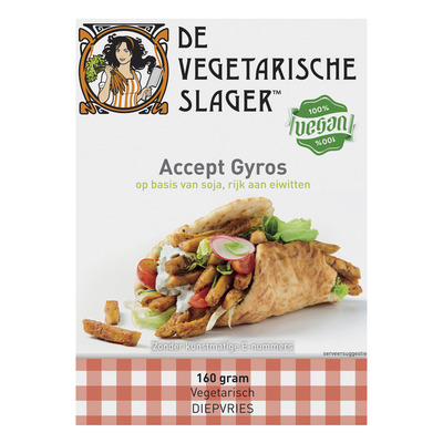 Vegetarische Slager Accept gyros