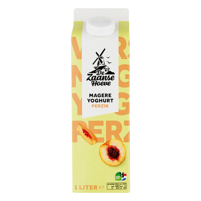 Budget Huismerk Vruchtenyoghurt perzik