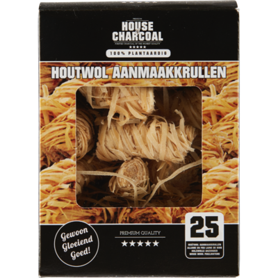 House of Charcoal Aanmaakkrullen