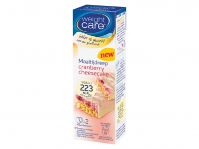 Weight Care Maaltijdreep cranberry/cheese