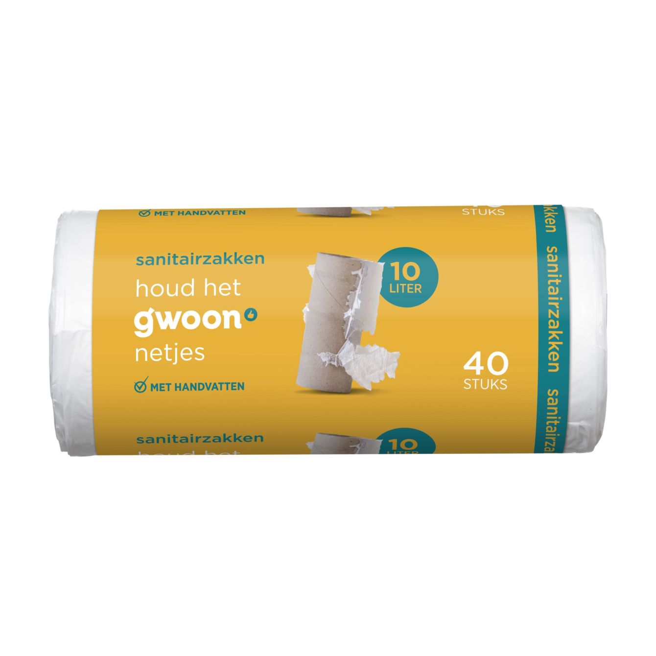 G'woon Sanitairzakken 10 Liter