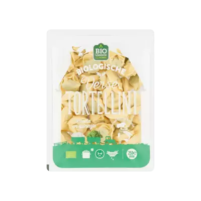 Huismerk Biologsiche Verse Tortellini Ricotta en Spinazie