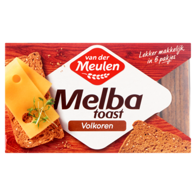 Van Der Meulen Melba toast volkoren
